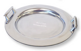 Contemporary Round Signature Platter Guest Book - I Do Engravables