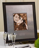 Vintage Signature Frame Guest Book - I Do Engravables