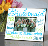Bridesmaid Frame - I Do Engravables