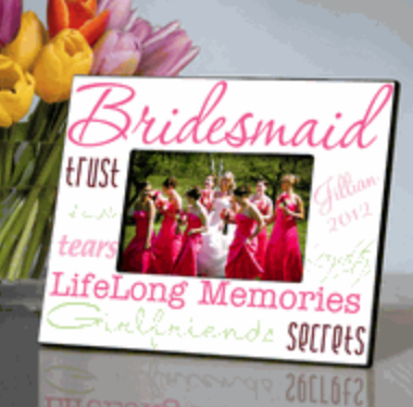 Bridesmaid Frame - I Do Engravables