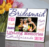 Bridesmaid Frame - I Do Engravables