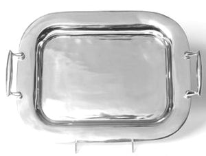 Rectangular Signature Platter with Handles Guest Book - I Do Engravables