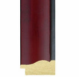 Mahogany Signature Frame Guest Book - I Do Engravables